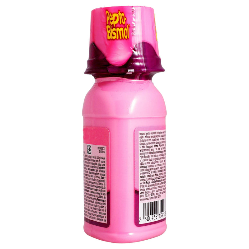 Pepto Bismol Plus Diarrea Suspensión 3.5G/100Ml 118Ml (Subsalicilato De Bismuto) - WeCare Pharma