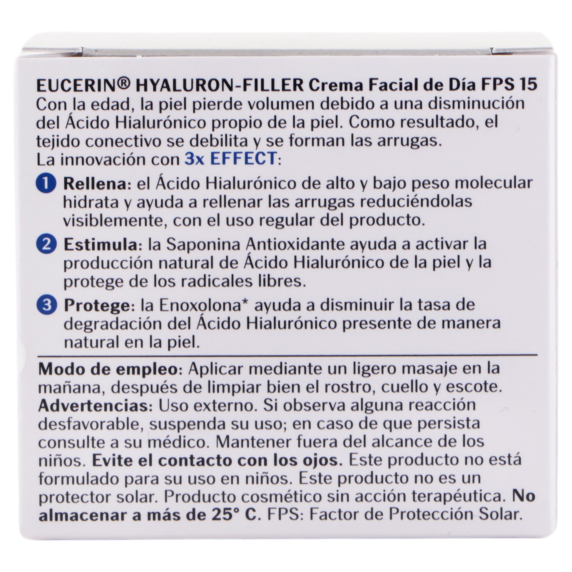 Eucerin Crema Hyaluron Filler Antiedad Dia Fps15+50Ml 7 - 4005800021930