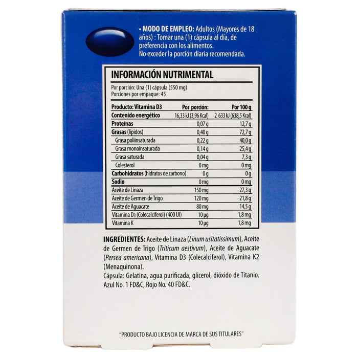 Solanum (Colecalciferol/Vitamina K) Capsulas Con 45 - WeCare Pharma