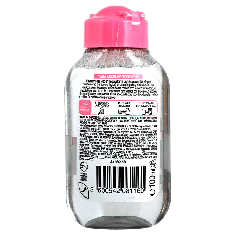 Garnier Agua Micelar Skin Active Frasco 100Ml - WeCare Pharma