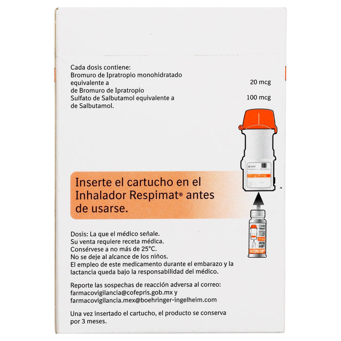 Combivent Respimat Spray 1.68Mg/8.77Mg/Ml Con 1 (Ipratropio/Salbutamol) - WeCare Pharma