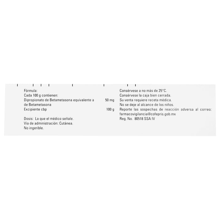 Diprosone Crema 0.05% 30G (Betametasona) 6 - 7501050600378