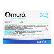 Omuro 40Mg Con 15 Tabletas (Bromuro De Otilonio) - WeCare Pharma