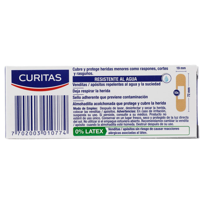 Curitas Adhesivas Transpiel Con 10 - WeCare Pharma