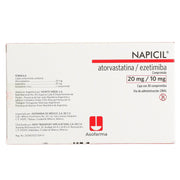 Napicil 20Mg/10Mg Con 30 Comprimidos (Atorvastatina/Ezetimiba) - WeCare Pharma