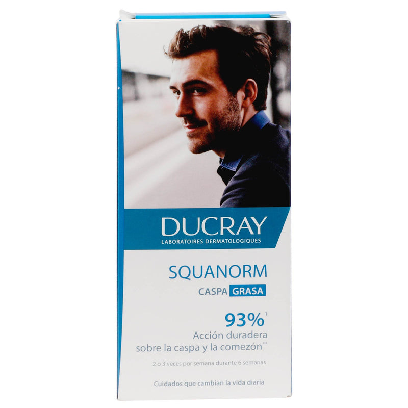 Ducray Squanorm Shampoo Caspa Grasa 200Ml - WeCare Pharma