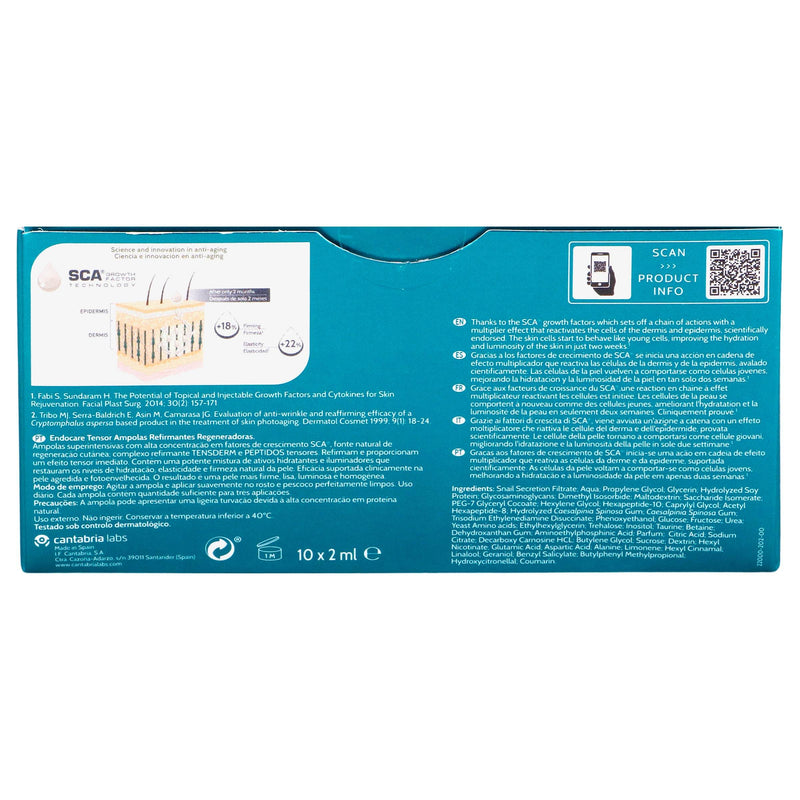 Cantabria Endocare Tensage 2Ml Con 10 Ampulas - WeCare Pharma