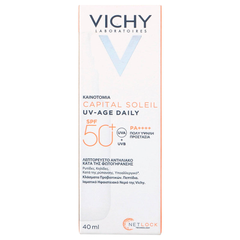 Vichy Capital Soleil Uv-Age Fps50 40Ml - WeCare Pharma