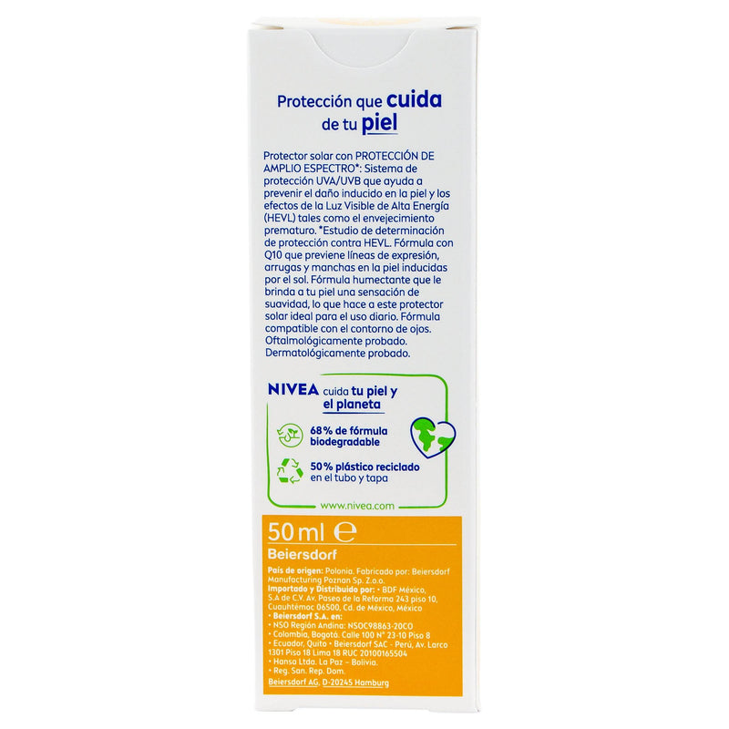 Protector Nivea Sun Facial Anti Edad Fps50 50Ml - WeCare Pharma