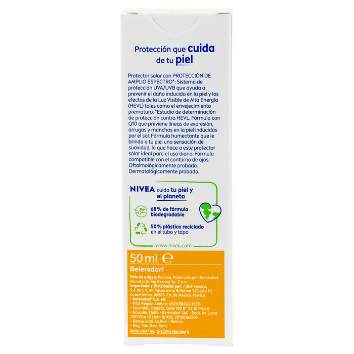 Protector Nivea Sun Facial Anti Edad Fps50 50Ml - WeCare Pharma