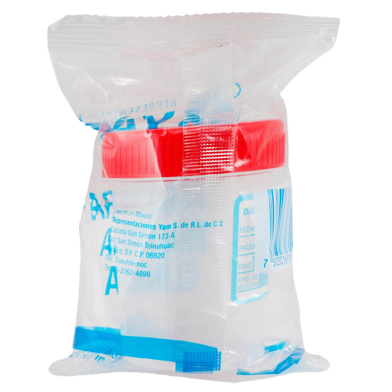 Vaso Recolector Muesrta Yam - WeCare Pharma