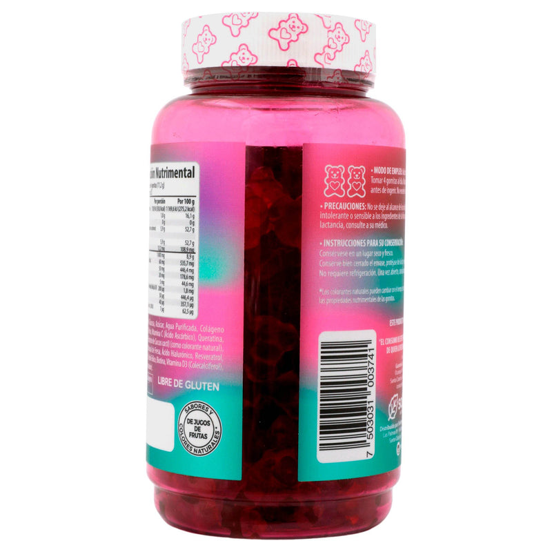 Belabear Gomitas 2.8G Con 100 (Colageno/Biotina/Acido Hialuronico) - WeCare Pharma