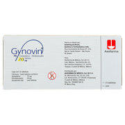 Gynovin (Gestodeno/Etinilestradiol) Tabletas 75Mcg/20Mcg Con 21 - WeCare Pharma