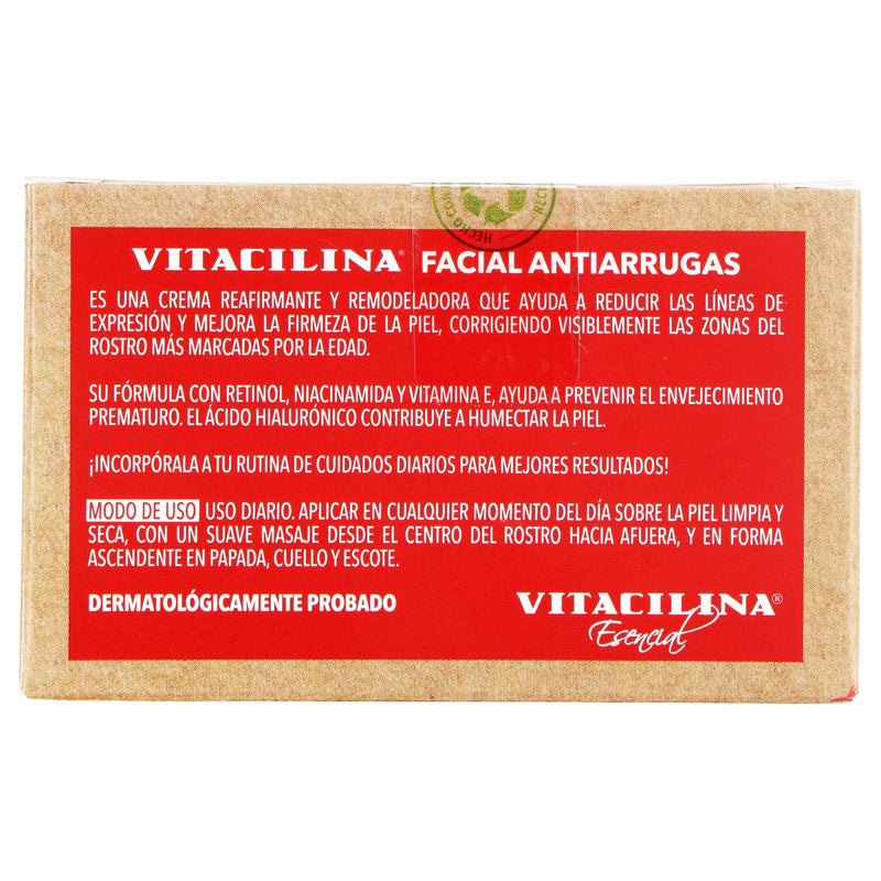 Vitacilina Facial Antiarrugas Crema 100G - WeCare Pharma
