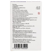 Trayenta Duo 2.5Mg/1000Mg Con 30 Tabletas (Linagliptina/Metformina) - WeCare Pharma