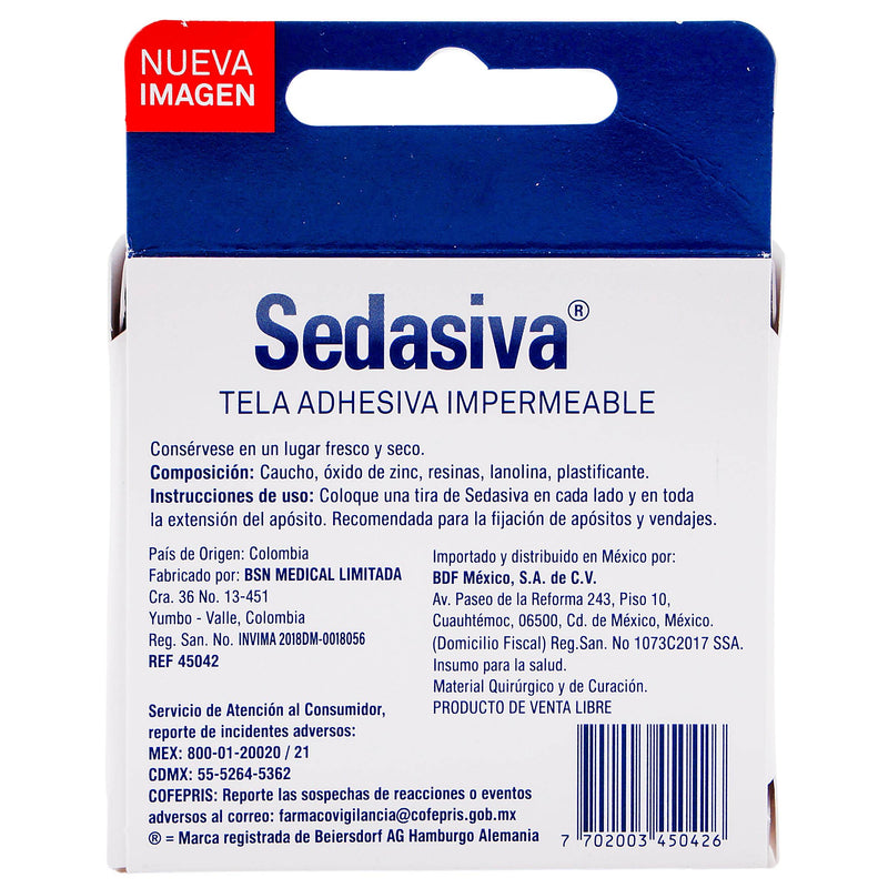 Tela Adhesiva Sedasiva 2.5Cmx5M - WeCare Pharma