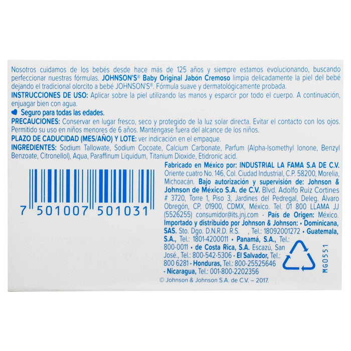 Jabon Baby Johnsons Barra 75G - WeCare Pharma