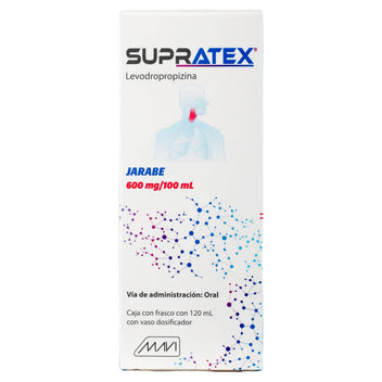 Supratex Jarabe 600Mg/100Ml 120Ml (Levodropropizina) — WeCare Pharma