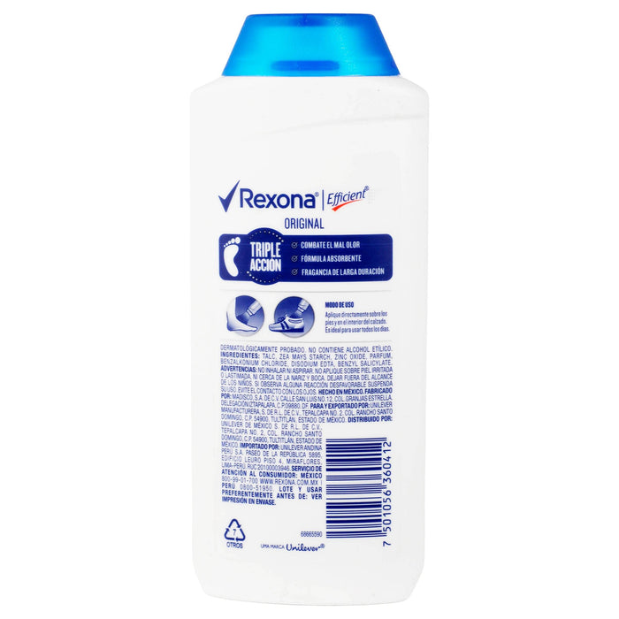 Talco Rexona Efficient 100G - WeCare Pharma