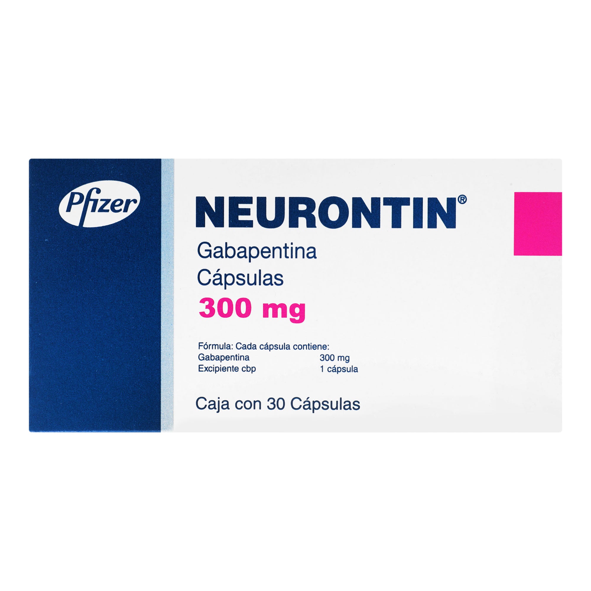 Neurontin 300Mg Con 30 Capsulas (Gabapentina) 6 - 7501287652713