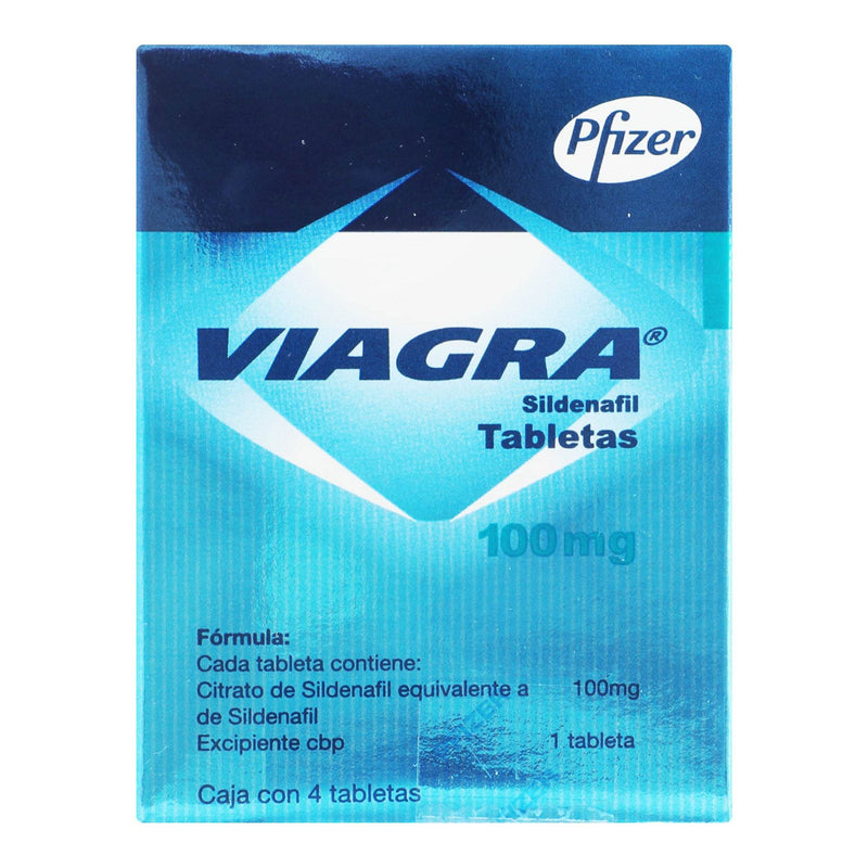 Viagra 100Mg Con 4 Tabletas (Sildenafil) - WeCare Pharma