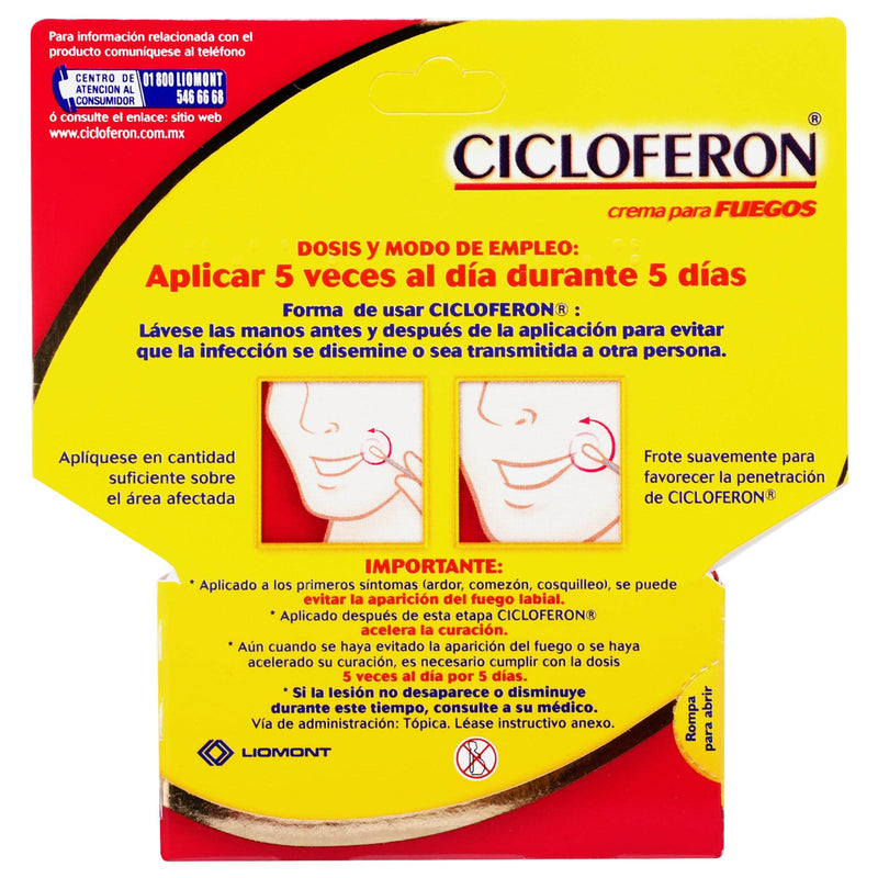 Cicloferon Crema 5% 2G (Aciclovir) - WeCare Pharma