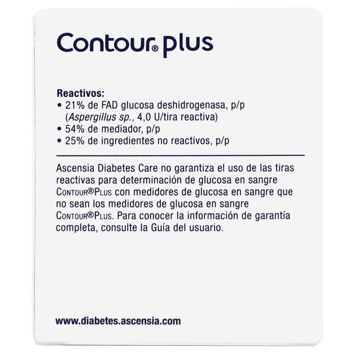 Contour Plus Tiras Reactivas Con 25 - WeCare Pharma