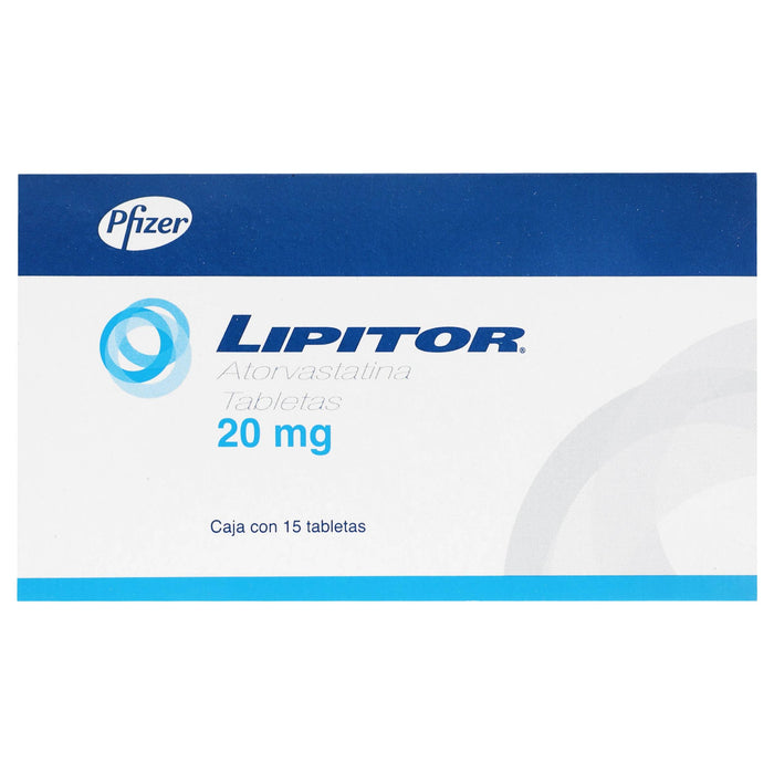 Lipitor 20Mg Con 15 Tabletas (Atorvastatina) - WeCare Pharma