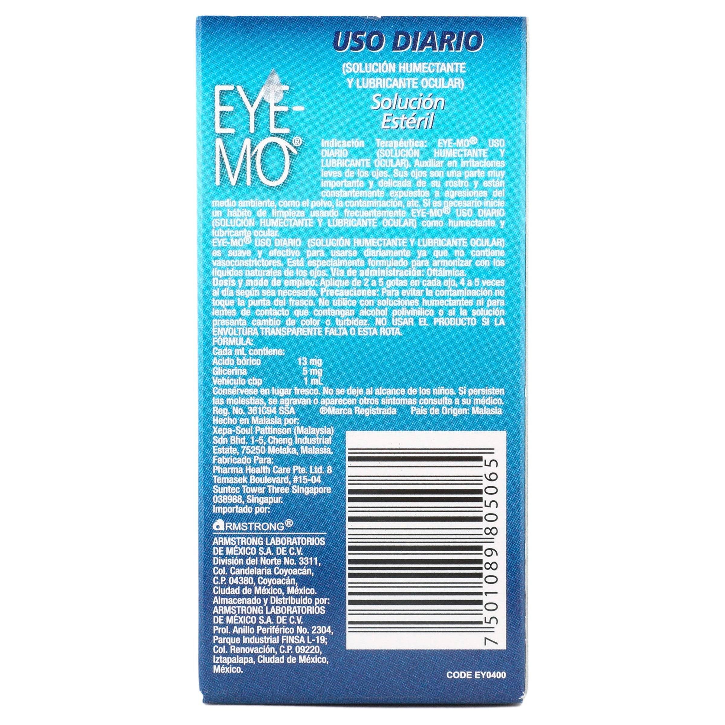 Eyemo Gotas 13Mg/5Ml/Ml 15Ml (Humectante Ocular) — WeCare Pharma
