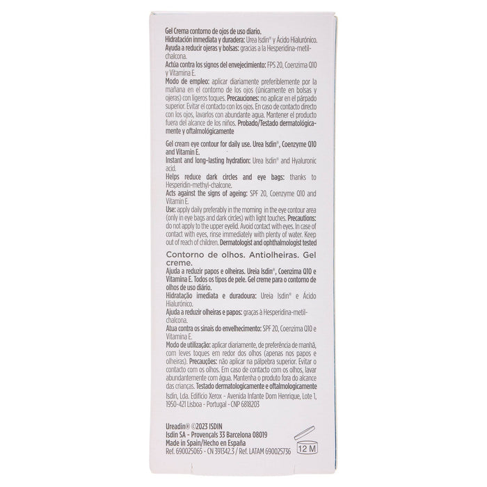 Isdin Ureadin Contorno De Ojos 15Ml - WeCare Pharma