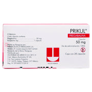 Prikul 50Mg Con 28 Capsulas (Pregabalina) - WeCare Pharma