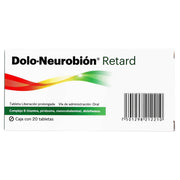 Dolo-Neurobion Retard Con 20 Tabletas (Diclofenaco/Complejo B) - WeCare Pharma