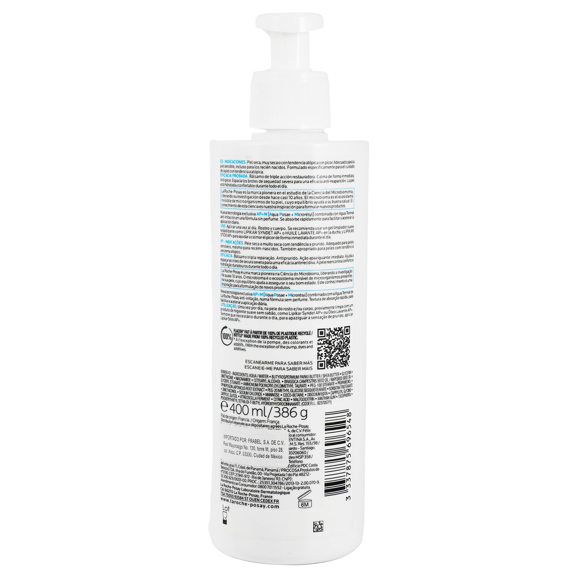 La Roche-P Lipikar Baume Ap+M 400Ml 5 - 3337875696548