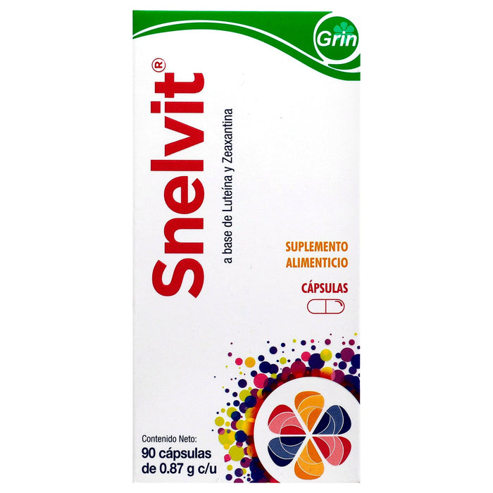 Snelvit 0.87G Con 90 Capsulas (Luteina/Zeaxantina) - WeCare Pharma