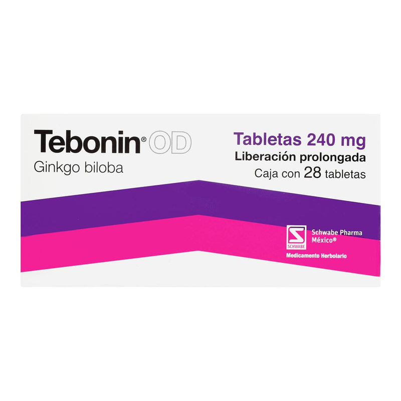 Tebonin Od 240Mg Con 28 Tabletas (Ginko Biloba) - WeCare Pharma