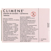 Climene 2Mg/1Mg Con 21 Tabletas (Valerato De Estradiol/Ciproterona) - WeCare Pharma