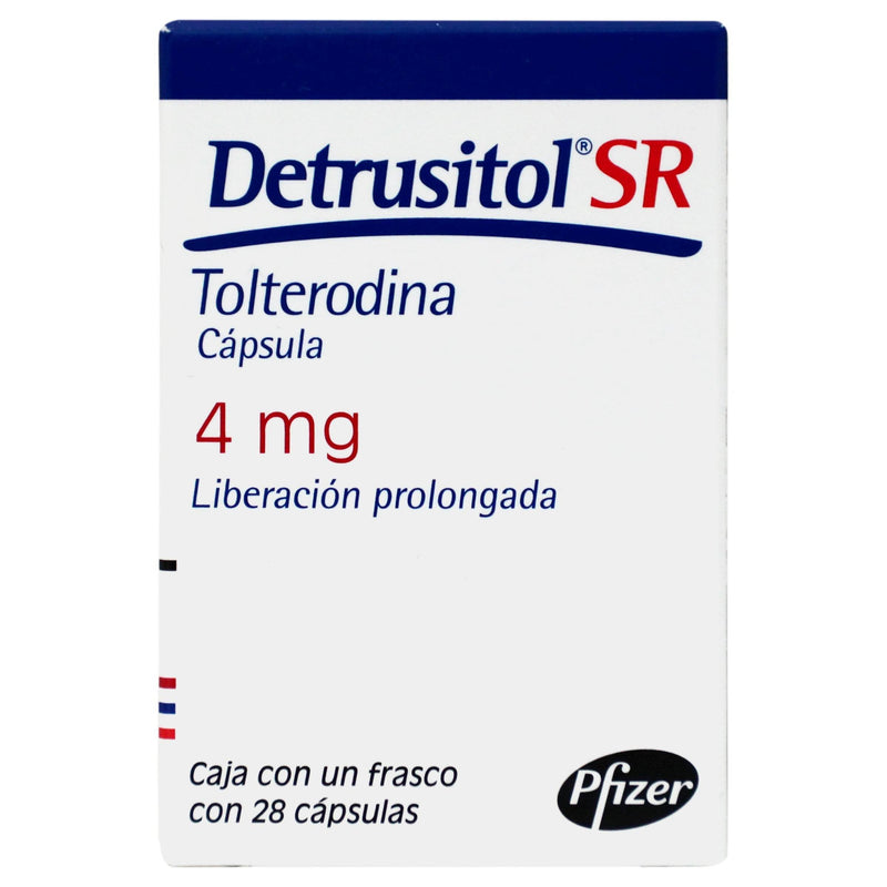 Detrusitol Sr 4Mg Con 28 Tabletas (Tolterodina) - WeCare Pharma