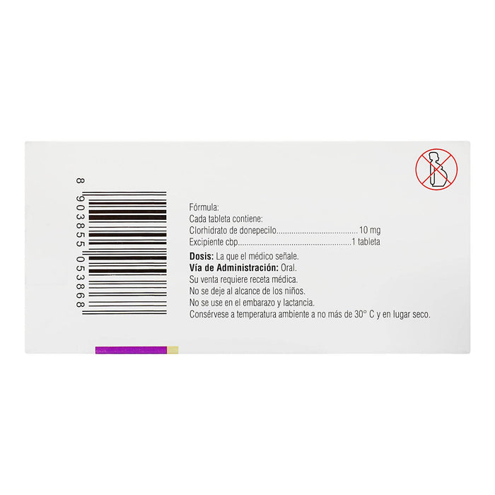 Pezzil 10 Mg Con 28 Tabletas (Donepecilo) - WeCare Pharma