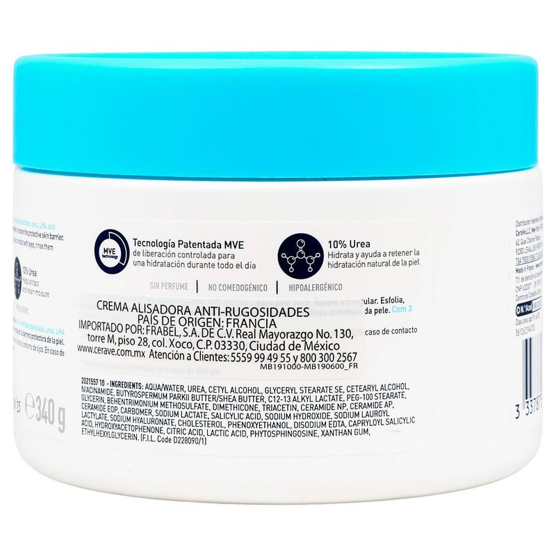 Cerave Crema Alisadora Anti-Rugosidades 340Ml - WeCare Pharma