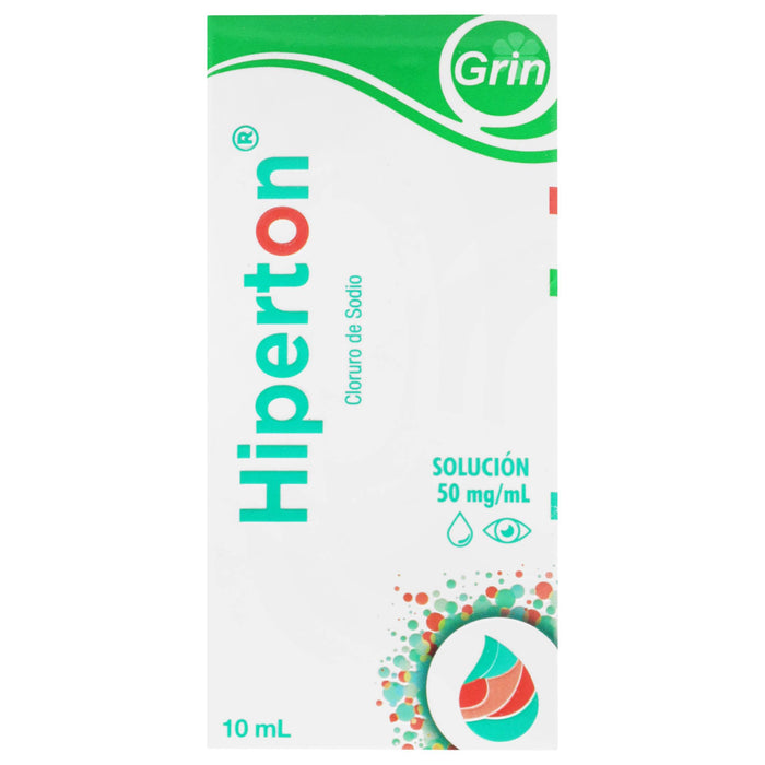 Hiperton Gotas 50Mg/Ml 10Ml (Cloruro De Sodio) - WeCare Pharma