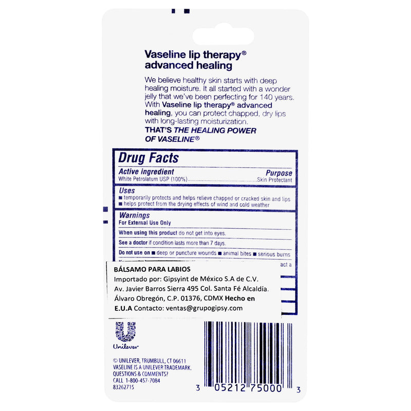 Vaseline Lip Therapy 10G - WeCare Pharma