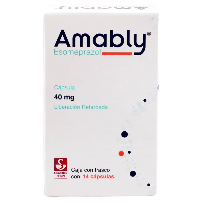 Amably 40Mg Con 14 Capsulas (Esomeprazol) - WeCare Pharma
