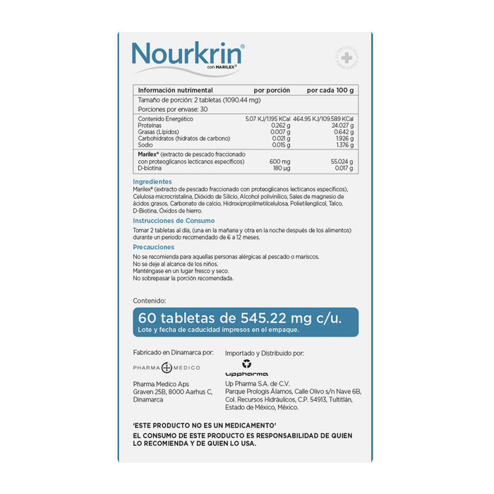 Nourkrin Woman Con 60 Tabletas (Suplemento Alimenticio) - WeCare Pharma