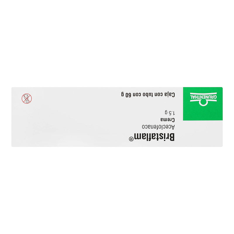 Bristaflam Crema 1.5G 60G (Aceclofenaco) - WeCare Pharma