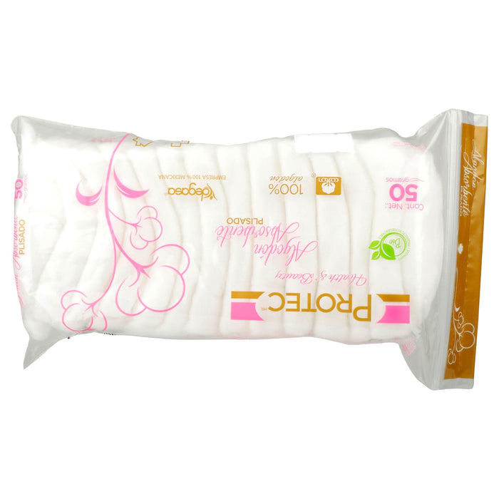 Algodón Plisado Protec 50G - WeCare Pharma