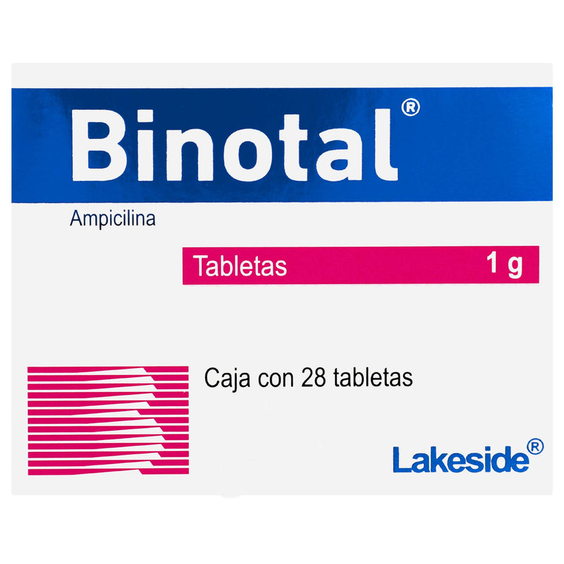 Binotal 1Mg Con 28 Capsulas (Ampicilina) - WeCare Pharma