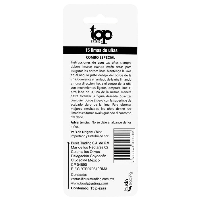 Top Fashion Limas Doble Text Con 15 - WeCare Pharma