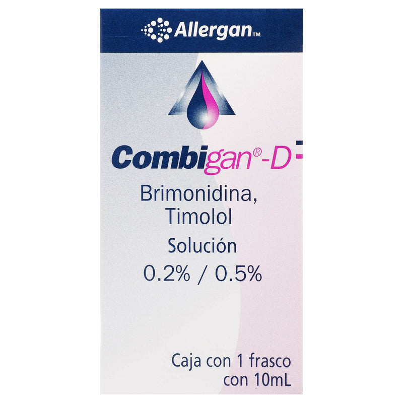 Combigan-D Gotas 0.2%/0.5% Frasco 10Ml (Brimodinina/Timolol) - WeCare Pharma
