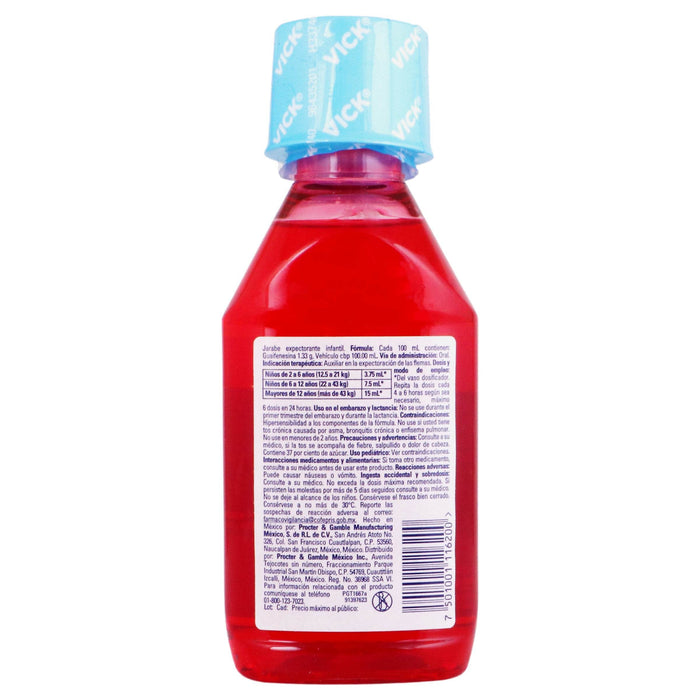 Vick 44 Inf Jarabe 1.33G/100Ml 120Ml (Guiafenesina) - WeCare Pharma