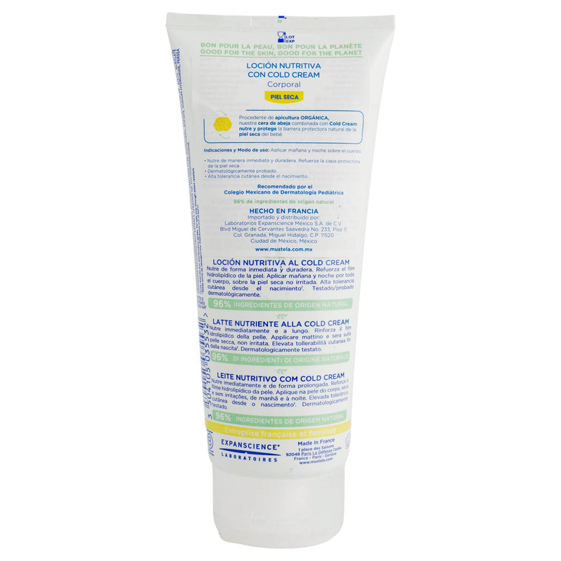 Mustela Loción Corporal Cold Cream 200Ml - WeCare Pharma